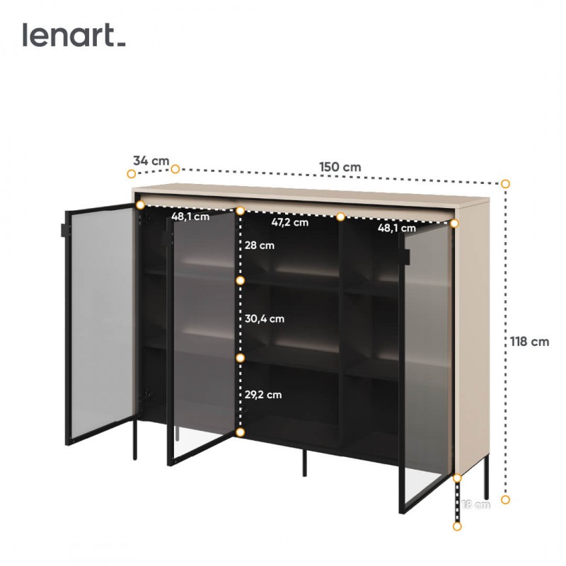 Witryna Trend TR8BPC Lenart