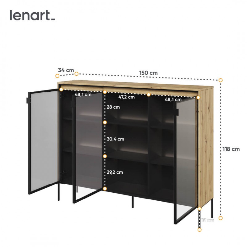 Witryna Trend TR8DAC Lenart