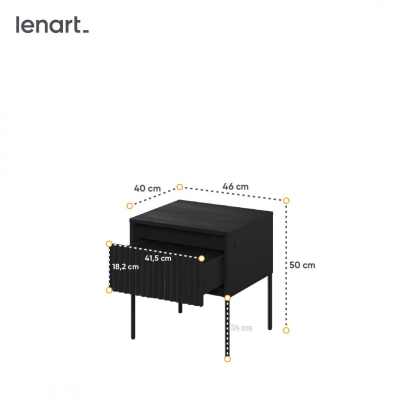 Szafka nocna Trend TR10C Lenart