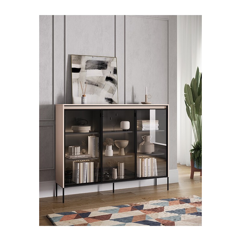 Witryna Trend TR8DAC Dąb Artisan Lenart