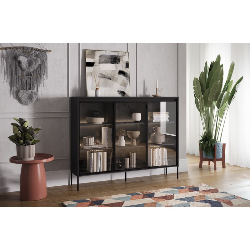 Witryna Trend TR8C czarna Lenart