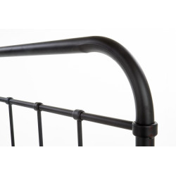 LINDA 90 łożko czarne (2p 1szt)