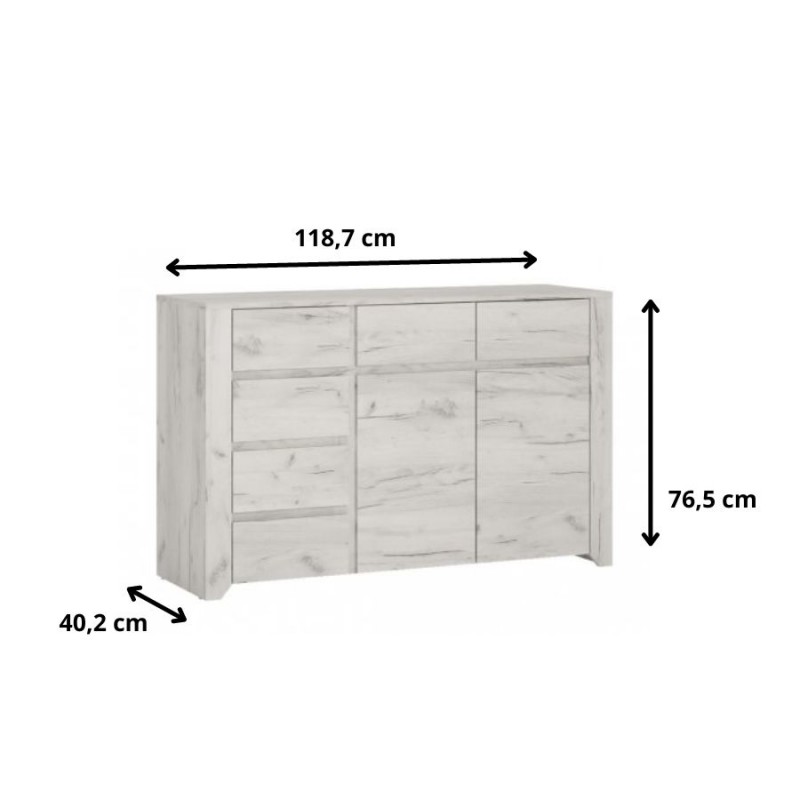 Komoda Angel Typ 42 2D - 6S Meble Wójcik Kolekcja Angel