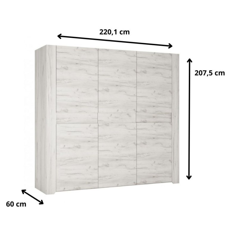 Szafa Angel Typ 22 3D Meble W&oacute;jcik Kolekcja Angel