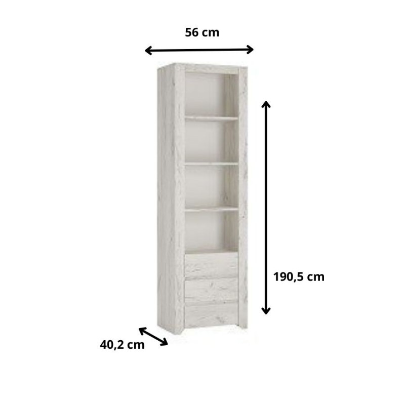 Regał Angel Typ 11 3S Meble W&oacute;jcik Kolekcja Angel