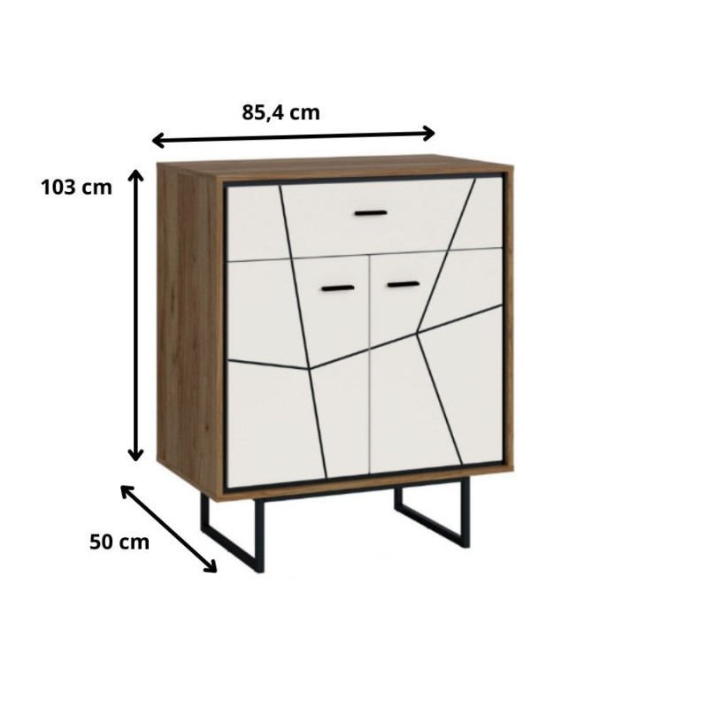 Komoda 2D1S Brolo Typ BROK09 Meble Wójcik