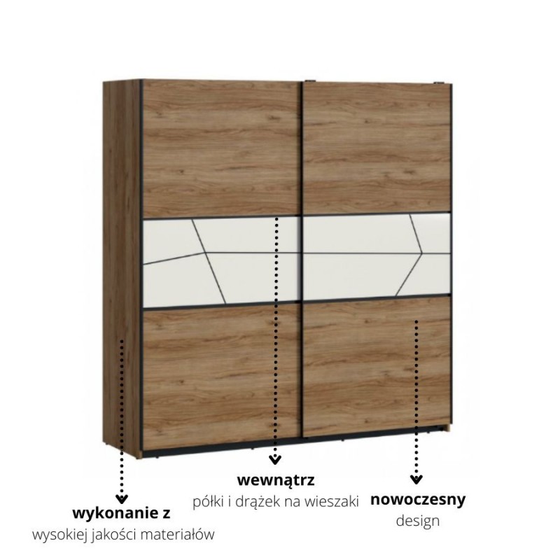 Szafa Brolo 2D Typ BROS07 Meble W&oacute;jcik
