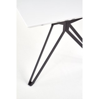 PASCAL stół biało - czarny (2p 1szt)