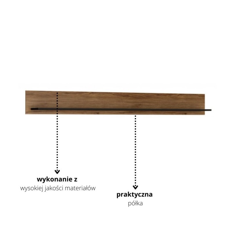 P&oacute;łka Brolo Typ BROP02 Meble W&oacute;jcik