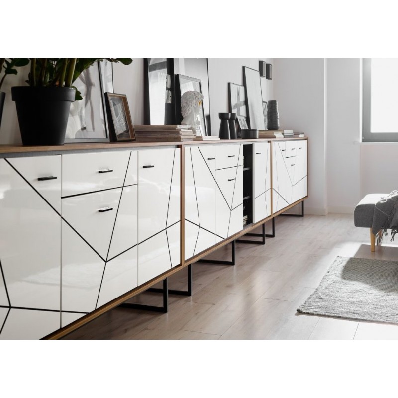 Komoda 3D-1S Brolo Typ BROK06 Meble Wójcik