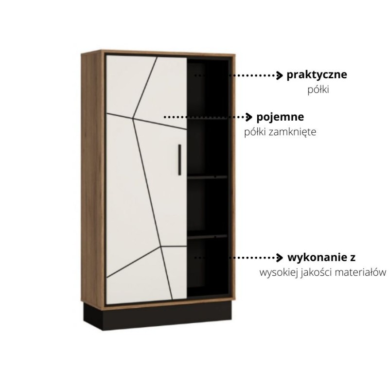 Regał 1D Brolo Typ BROR01 Meble Wójcik