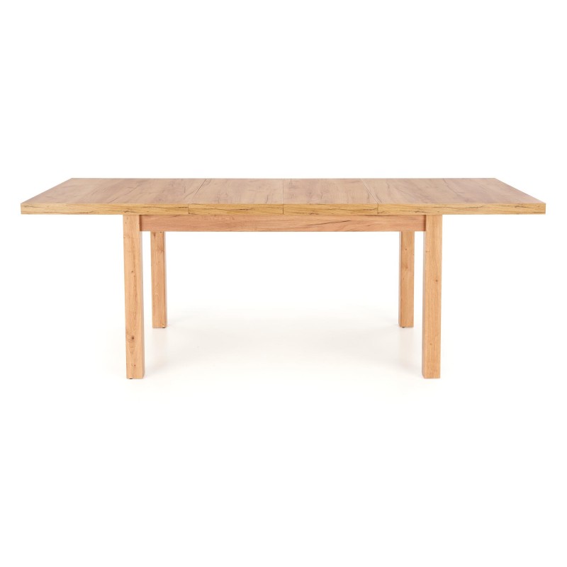 TIAGO 2 stół rozkładany 140-220/80 blat: dąb craft, nogi: dąb craft