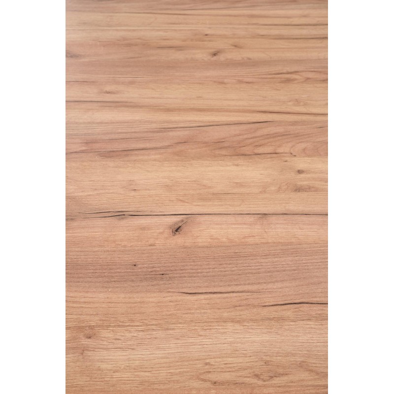 TIAGO 2 stół rozkładany 140-220/80 blat: dąb craft, nogi: dąb craft
