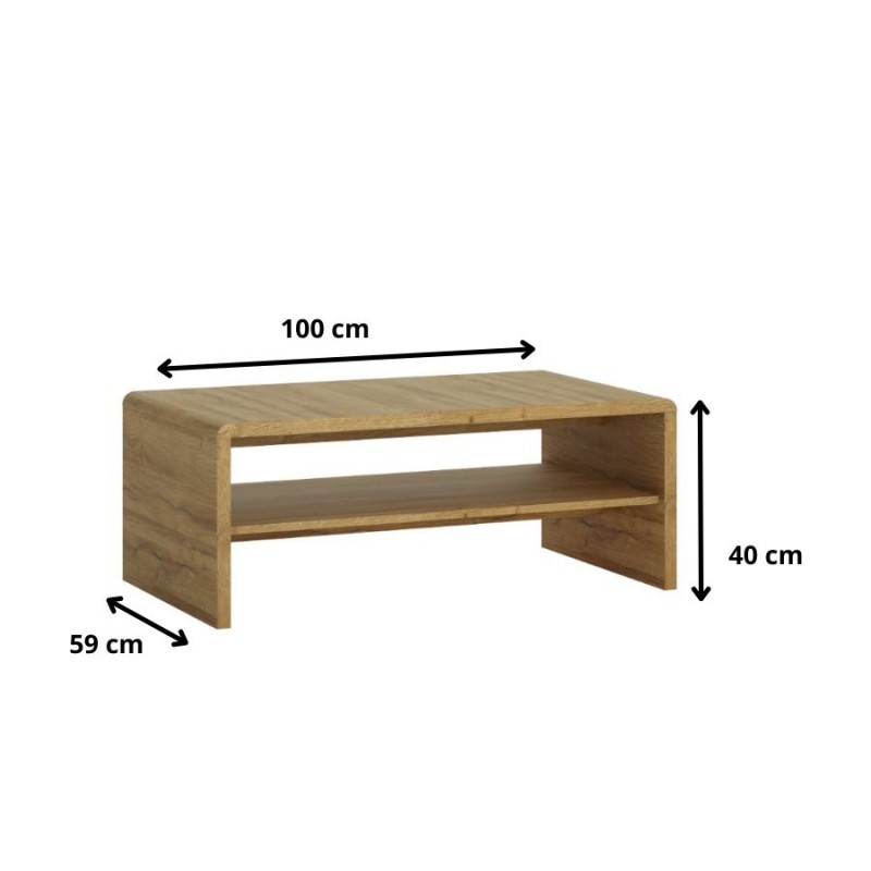 Stolik Cortina Typ CNAT02 Meble W&oacute;jcik Kolekcja Cortina
