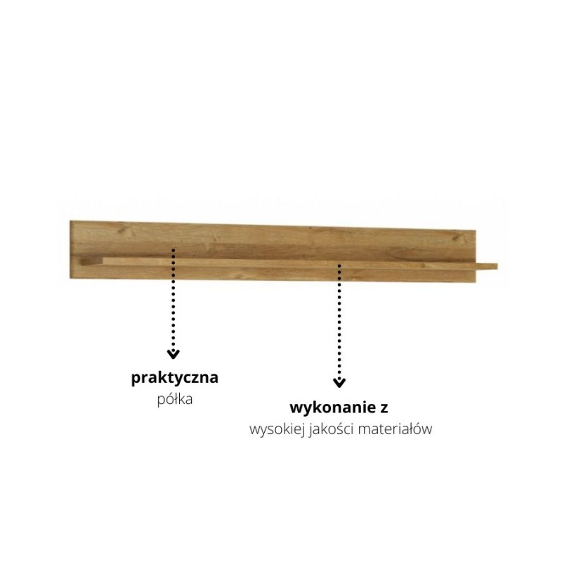 P&oacute;łka Cortina Typ CNAP02 Meble W&oacute;jcik Kolekcja Cortina