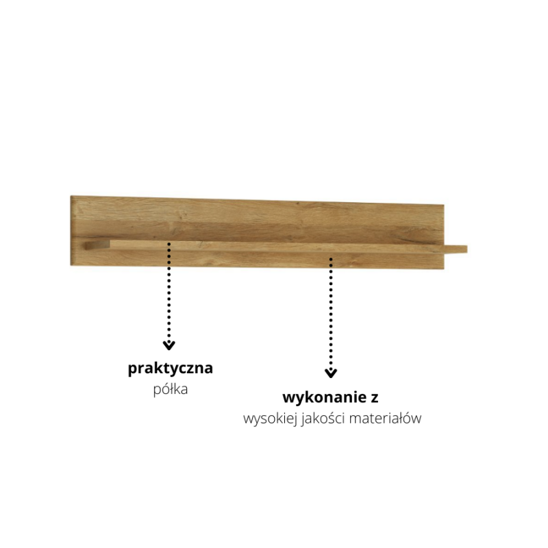 P&oacute;łka Cortina CNAP01 Meble W&oacute;jcik Kolekcja Cortina