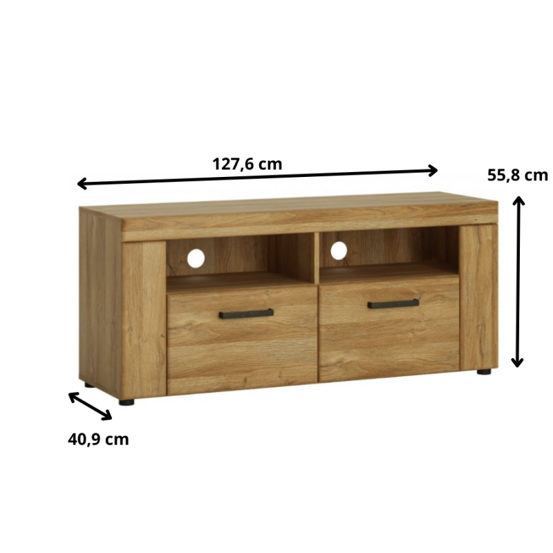 Szafka RTV Cortina CNAF01 2S Meble W&oacute;jcik Kolekcja Cortina