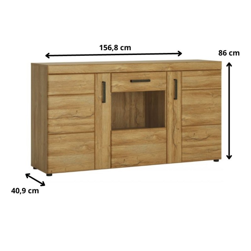 Komoda Cortina CNAK03 3D Meble Wójcik Kolekcja Cortina