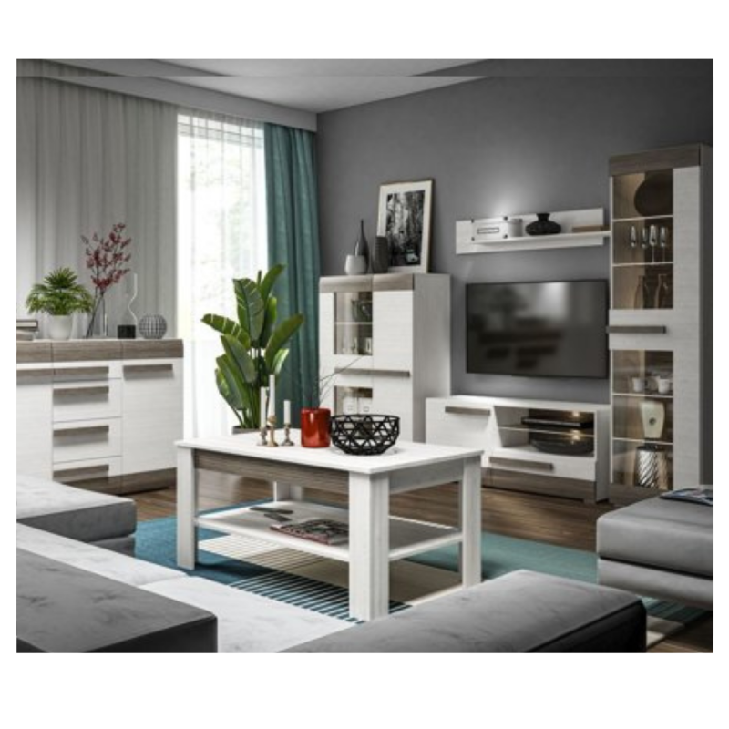 Witryna Blanco 02 ML Meble Kolekcja Blanco