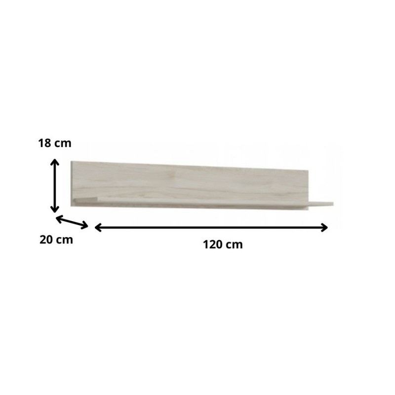 Półka 02 Denim DEIP02 Meble Wójcik