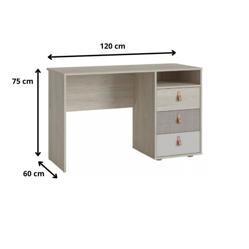 Biurko Denim DEIB01 3S Meble Wójcik