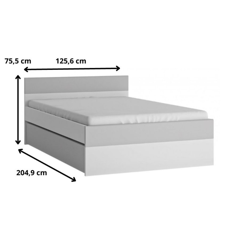 Łóżko Flexi FLXZ02 Meble Wójcik Kolekcja Flexi