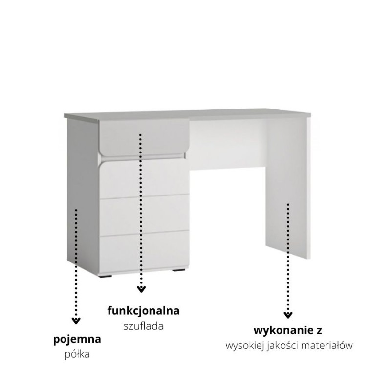 Biurko Flexi FLXB01 Meble Wójcik Kolekcja Flexi