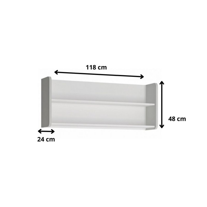 Półka Flexi FLXP02 Meble Wójcik Kolekcja Flexi