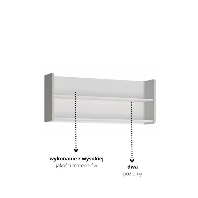 Półka Flexi FLXP02 Meble Wójcik Kolekcja Flexi