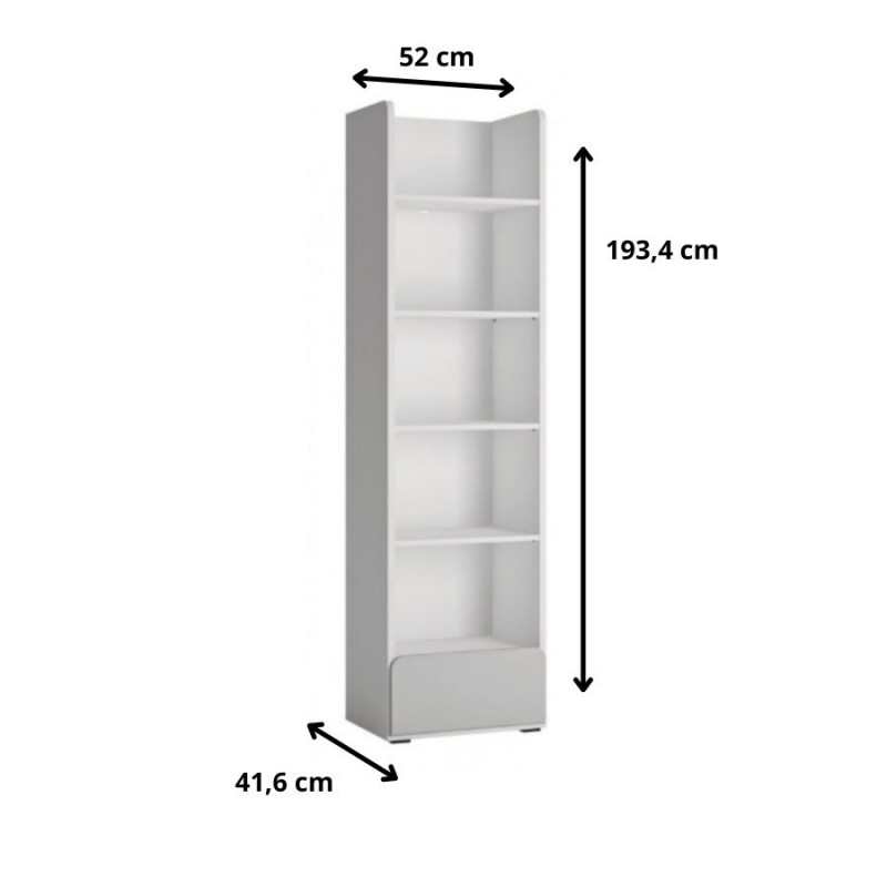 Regał 2D Flexi FLXR01 Meble Wójcik Kolekcja Flexi