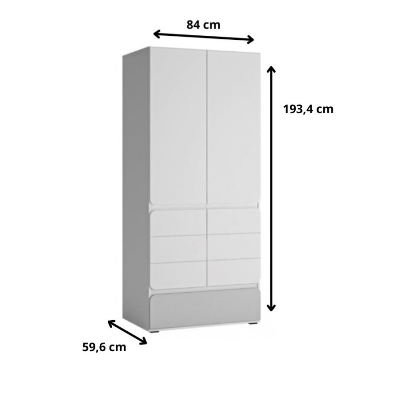 Szafa 2D Flexi FLXS02 Meble Wójcik Kolekcja Flexi