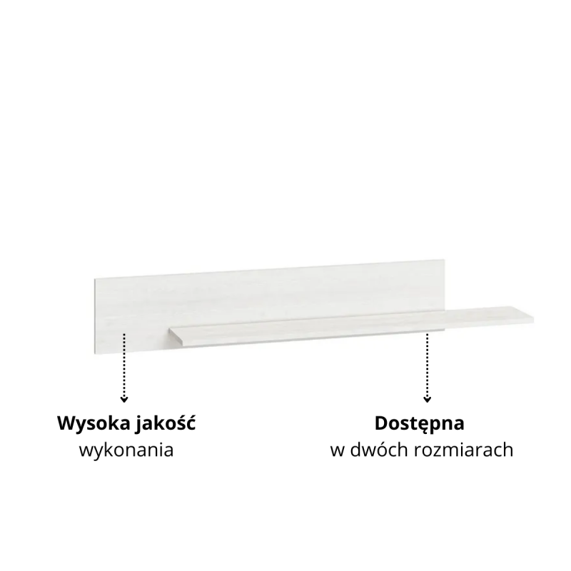 Półka Blanco 14 ML Meble Kolekcja Blanco