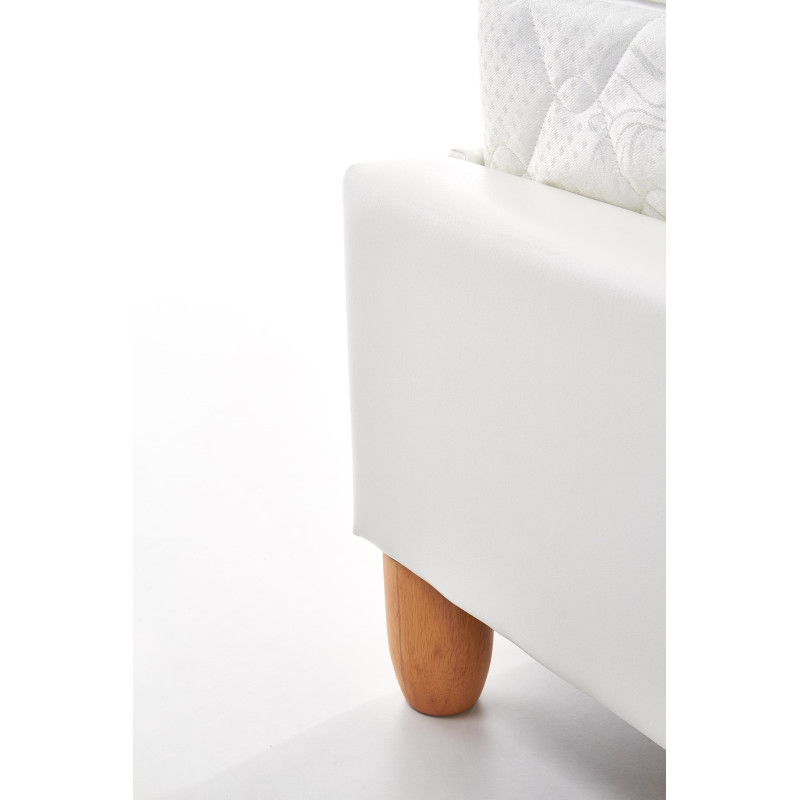 Łóżko tapicerowane ROVIGO 160x200 białe