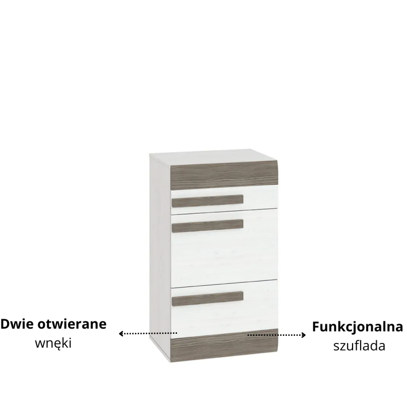 Szafka na buty Blanco 20 ML Meble Kolekcja Blanco