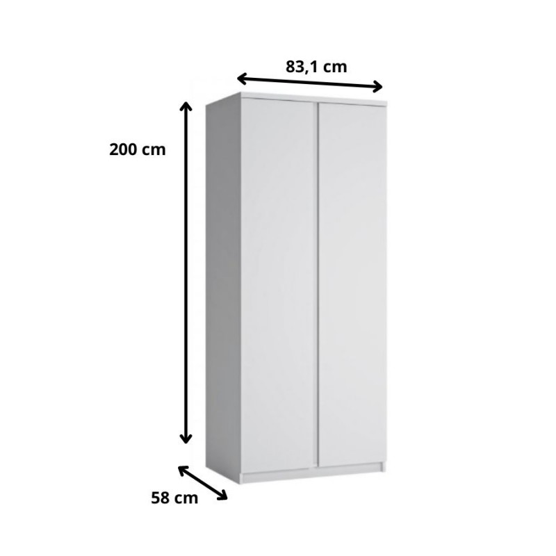 Szafa Fribo FRIS02 Meble Wójcik Kolekcja Fribo
