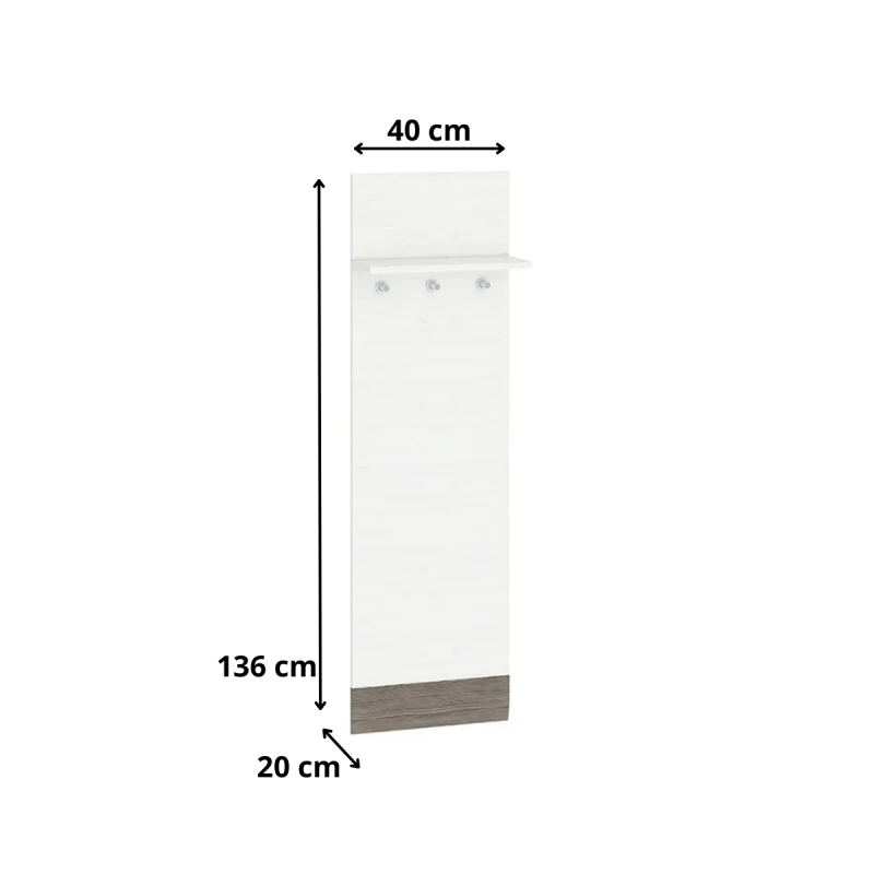 Wieszak Blanco 23 ML Meble Kolekcja Blanco