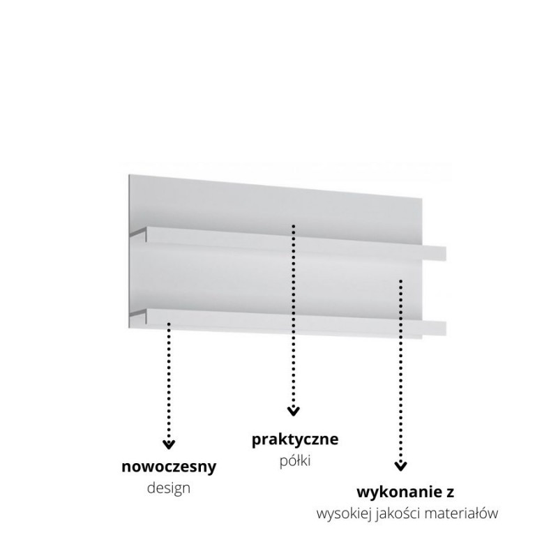 Półka Fribo FRIP02 Meble Wójcik Kolekcja Fribo
