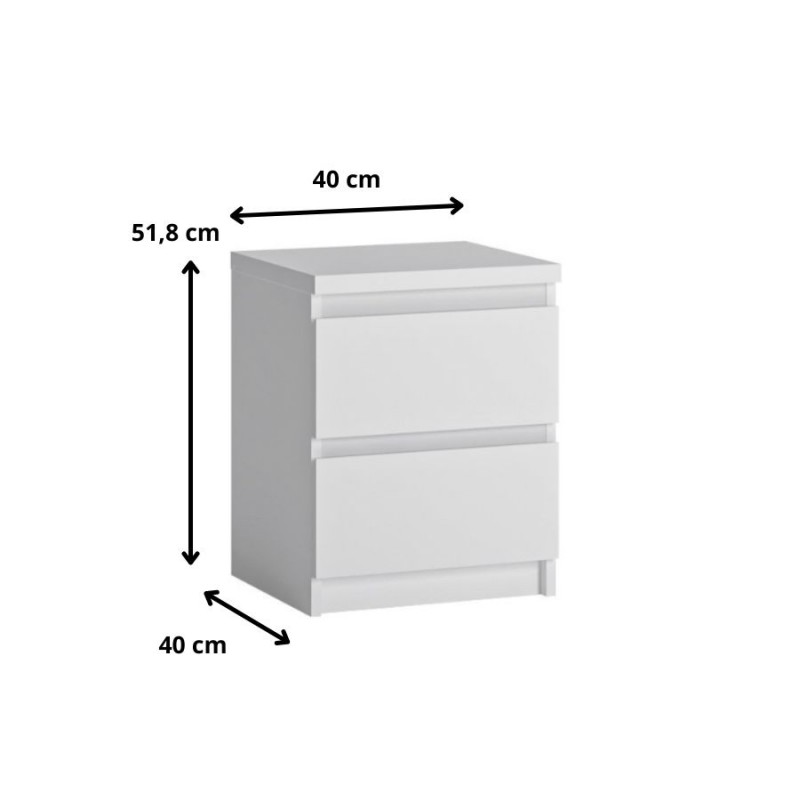 Szafka nocna Fribo FRIK05 Meble Wójcik Kolekcja Fribo