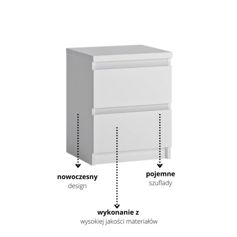 Szafka nocna Fribo FRIK05 Meble Wójcik Kolekcja Fribo