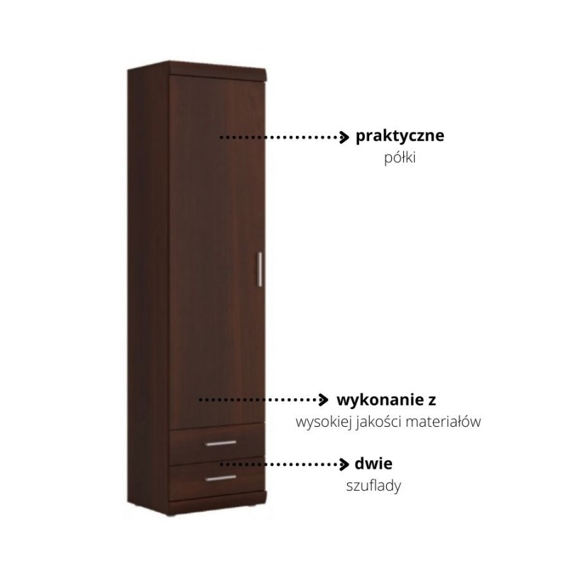 Bieliźniarka 1D-2S Imperial Typ 10 Meble W&oacute;jcik Kolekcja