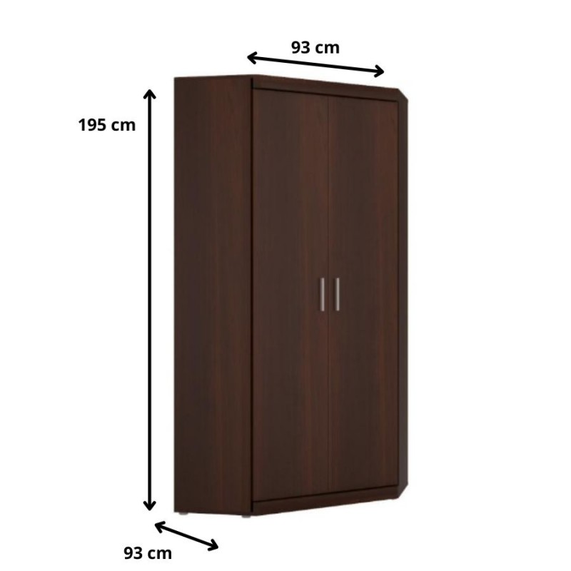 Szafa narożna 2D Imperial Typ 21 Meble Wójcik Kolekcja Imperial