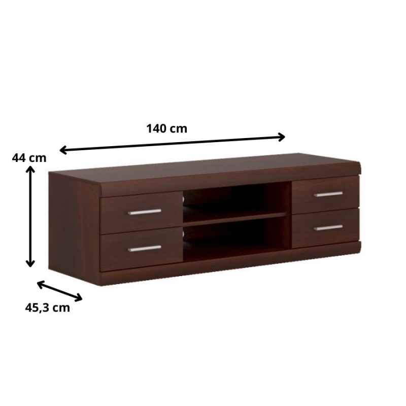 Komoda RTV 4S Imperial Typ 51 Meble Wójcik Kolekcja Imperial