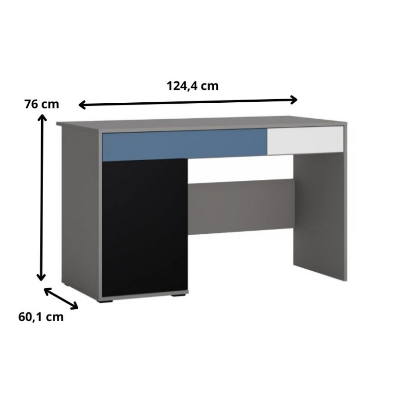 Biurko Laser Typ LASB01 Meble Wójcik Kolekcja Laser