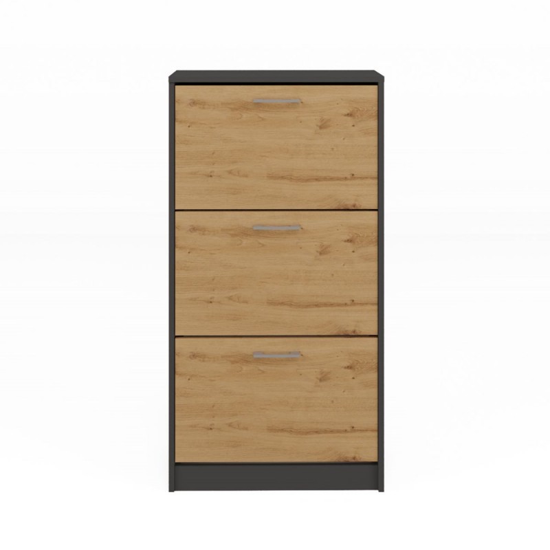 SZAFKA NA BUTY PAULA ANTRACYT/ARTISAN