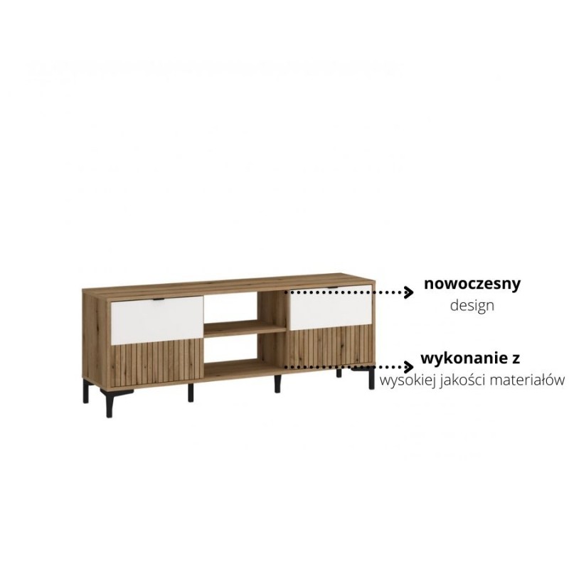 Szafka RTV 2D Ricko RIKF01 Meble Wójcik