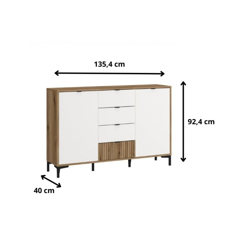 Komoda 2D4S Ricko Typ RIKK05 Meble Wójcik