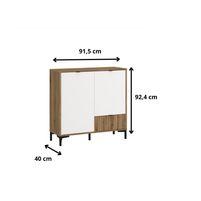 Komoda 2D1S Ricko Typ RIKK02 Meble Wójcik