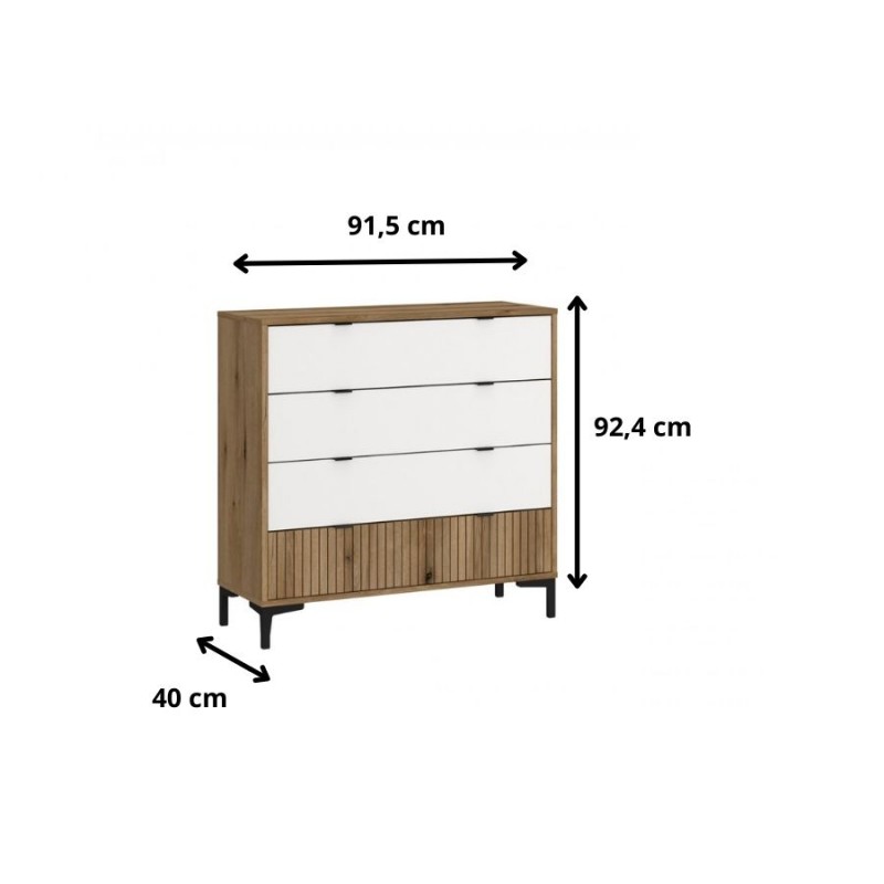 Komoda 4S Ricko Typ RIKK03 Meble Wójcik