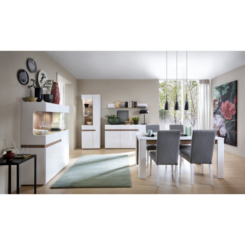 Witryna 3D Linate Typ 01P Meble Wójcik Kolekcja Linate