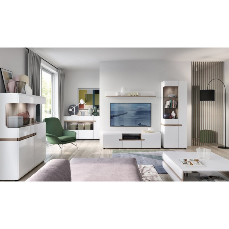 Witryna 3D Linate Typ 01P Meble Wójcik Kolekcja Linate